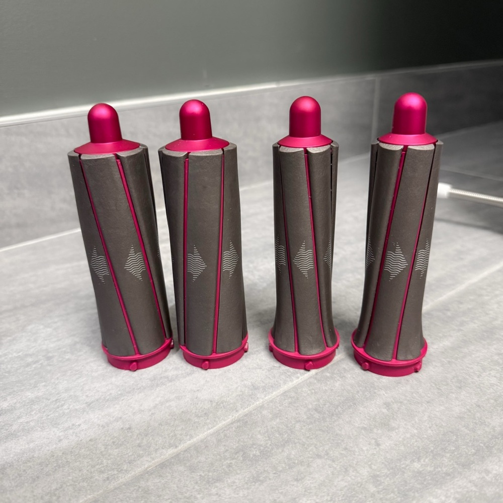 Dyson Airwrap Attachments (4) - One set of 40mm barrels, one set of 30mm barrels